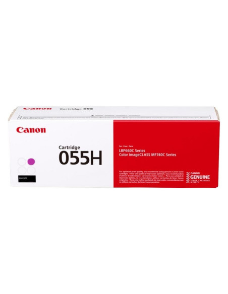 Toner Original Canon Magenta, CRG-055HM, pentru I-Sensys LBP-663 LBP-664 MF-742 MF-744 MF-746, 5.9K, , "3018C002AA"