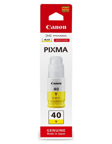 Cartus Cerneala Original Canon Yellow, GI-40Y,...