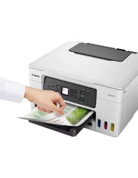 Multifunctional Inkjet CISS Color Canon GX3040, A4, Functii: Impr. Scan. Cop. Cloud, Viteza de Printare Monocrom: 18ipm, Viteza