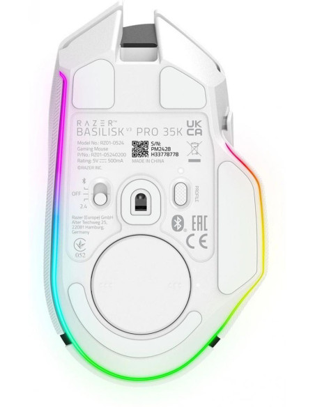 Mouse RAZER Mouse Razer Basilisk V3 PRO 35K, alb