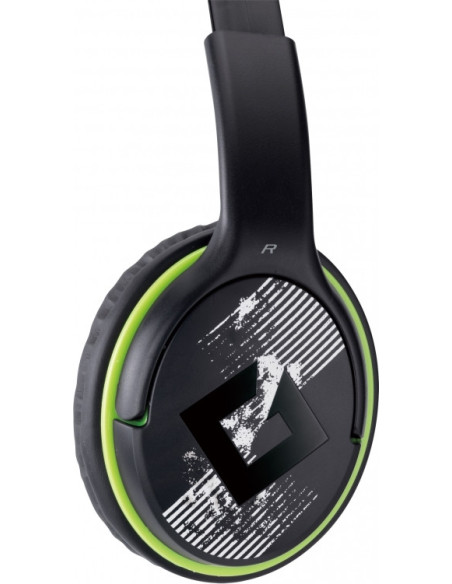 CASTI Genius, "HS-400A", cu fir, standard, utilizare multimedia, microfon pe brat, conectare prin Jack 3.5 mm x 2, negru, "31710