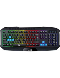 TASTATURA GENIUS gaming USB, multimedia, 104 taste + 10...