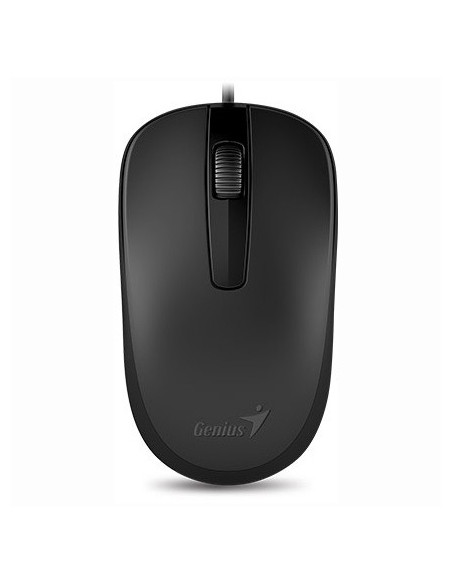 MOUSE Genius, "DX-110", PC sau NB, cu fir, USB, optic, 1000 dpi, butoane/scroll 3/1, , negru, "31010116100"