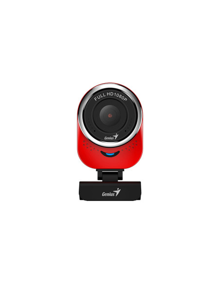 CAMERA WEB GENIUS senzor 1080p Full-HD cu rezolutie video 1920x1080, QCam 6000, microfon, red "32200002408"