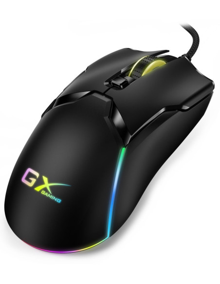 MOUSE Genius, "Scorpion M700", gaming, cu fir, USB, optic, 7200 dpi, butoane/scroll 6/1, , negru, "31040009400"