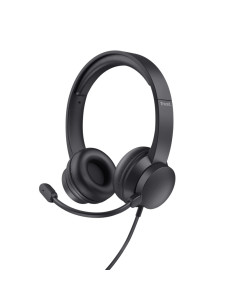 Casti audio TRUST Casti cu fir Trust Ayda negru