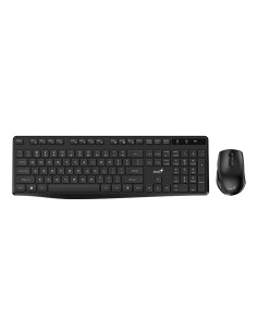 KIT wireless GENIUS, tastatura wireless 104 taste (slim)...