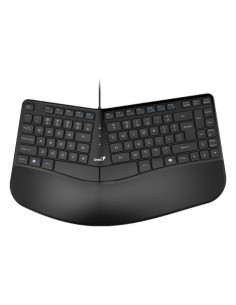 TASTATURA GENIUS USB, 104 taste, 12 functii, ergonomic,...