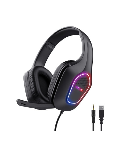 Casti audio TRUST Casti Trust LED GXT 416 Zirox ng