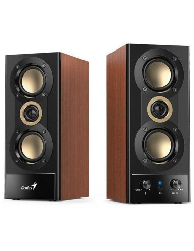 BOXE GENIUS 2.0, RMS: 14W (2 x 10W), wood,...
