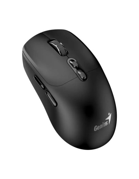 MOUSE Genius "NX-8080S", PC sau NB, wireless 2.4GHz, Bluetooth, optic, 1600 dpi, butoane/scroll 6/1, acumulator, buton Copilot,