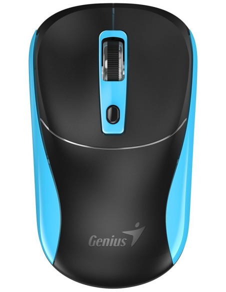 MOUSE Genius "NX-7123”, PC sau NB, wireless, 2.4G, optic, 1200 dpi, butoane/scroll 3/1, albastru, "31030043401"