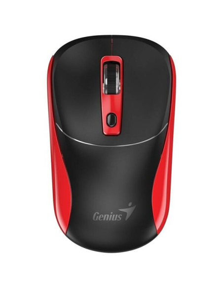 MOUSE Genius "NX-7123”, wireless, 2.4G, BlueEye, 1200 dpi, butoane/scroll 3/1, rosu, AAx1, "31030043402"