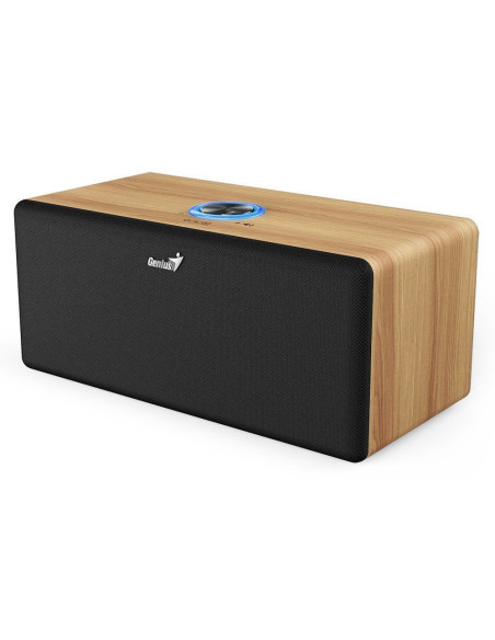 BOXA cu fir Genius "SP-HF505BT" 20W RMS, Bluetooth 5.3, AUX in, Jack 3.5mm, pine wood, "31730056401" - 4710268262664