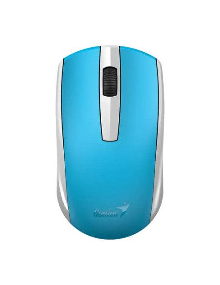 Mouse Genius "ECO-8100", PC sau NB, wireless 2.4GHz, optic, 1200 dpi, butoane/scroll 3/1, acumulator, albastru, "31030046401" 47