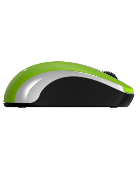 Mouse Genius "ECO-8100", PC sau NB, wireless 2.4GHz, optic, 1200 dpi, butoane/scroll 3/1, acumulator, verde, "31030046403" 47102