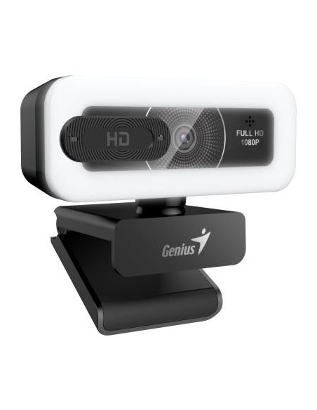 CAMERA WEB GENIUS senzor 1080p Full-HD cu rezolutie video 1920x1080, FaceCam Light, microfon, fix focus, 75 grade view, cablu 1.