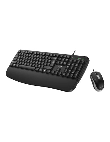 KIT wired GENIUS USB, tastatura 104 taste...