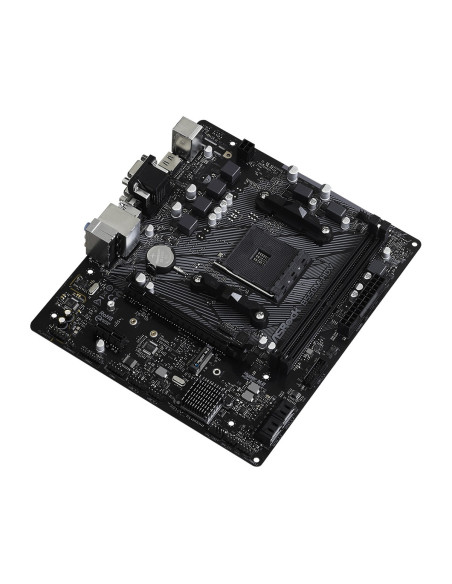 PLACA de BAZA Asrock "B550M-HDV", skt AM4, mATX, AMD B550, 2 x DDR4, max. 64 GB, 4 x SATA, 1 x M.2, 7.1, "B550M-HDV"