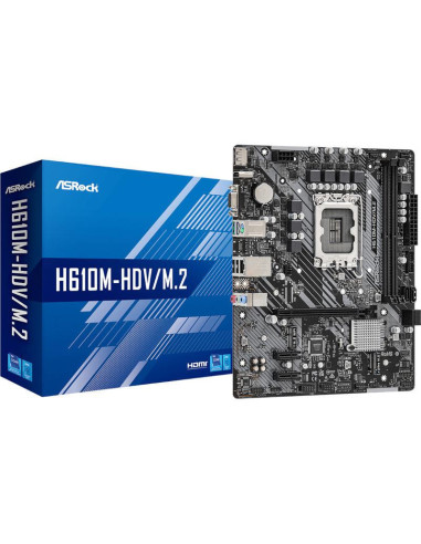 PLACA de BAZA Asrock "H610M-HDV/M.2", skt LGA...