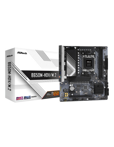 Placa de baza ASROCK "B650M-HDV/M.2"