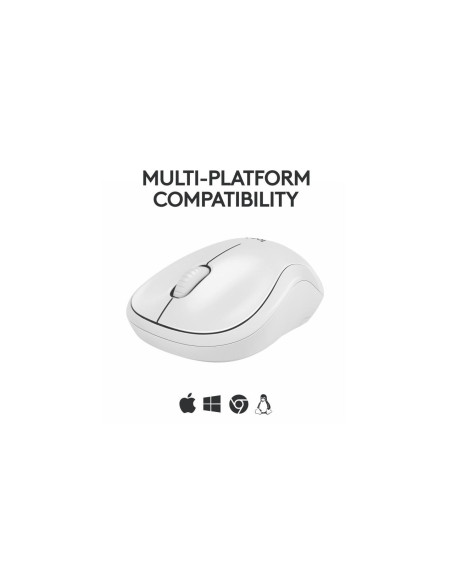 Mouse LOGITECH Mouse Logitech M240 SilentWS 1000 DP alb