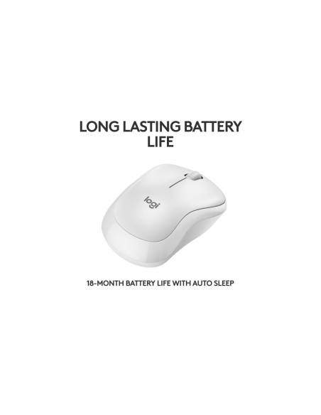 Mouse LOGITECH Mouse Logitech M240 SilentWS 1000 DP alb