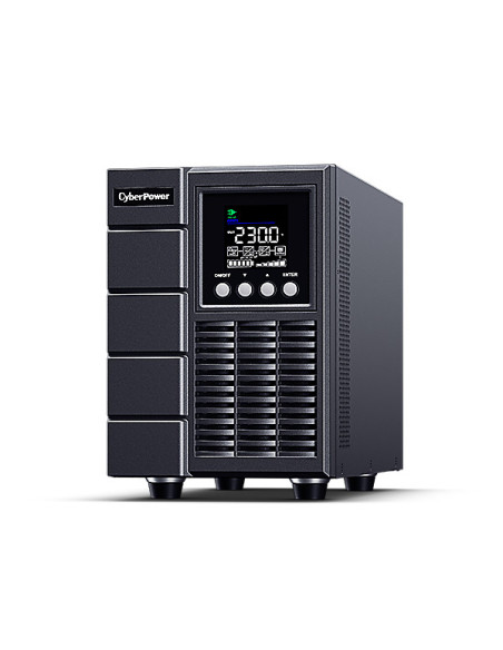 UPS CYBER POWER Online dubla conversie cu Sinusoida Pura, tower, 2000VA/1800W LCD PFC compatible, 2xIEC + 2xSchuko, Green Power