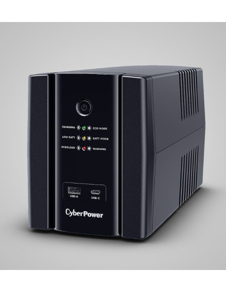 UPS CYBER POWER Line Int. cu manag,1500VA/ 900W,AVR,4xShucko,LED,2x 12 V/7.5Ah,Backup 60-90 min,incarc. 8h,con. USB,combo RJ45,c