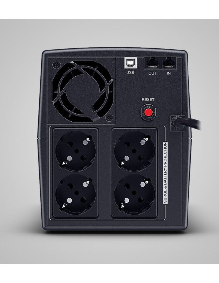 UPS CYBER POWER Line Int. cu manag,LED,2200VA/ 1320W, AVR, 4xShucko, indic. LED, 2xbaterie 12 V/9Ah,Backup 60-90 min, incarc. 8h