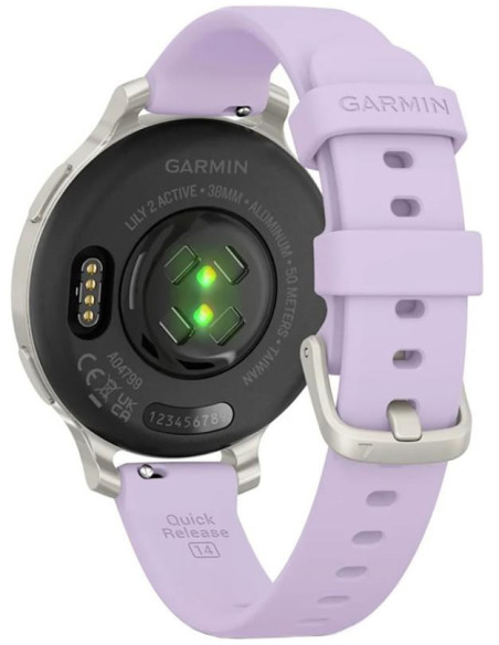 SmartWatch-uri GARMIN Lily 2 Active Silver/Purple Jasmine