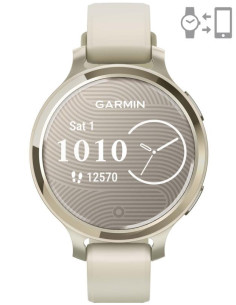 SmartWatch-uri GARMIN Lily 2 Active Lunar Gold/Bone Silicone