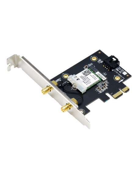 AX1800 Dual Band PCI-E WiFi 6 (802.11ax). Bluetooth 5.2, WPA3 "90IG07A0-MO0B00"