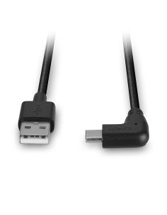 Cabluri video LINDY Cablu Lindy USB C 2 90° 1m negru 2