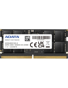 SODIMM Adata, 16GB DDR5, 4800 MHz, "AD5S480016G-S"