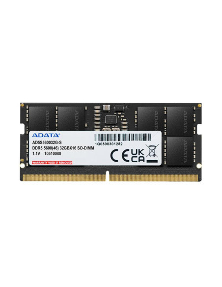 SODIMM Adata, 16GB DDR5, 5600 MHz, "AD5S560016G-S"