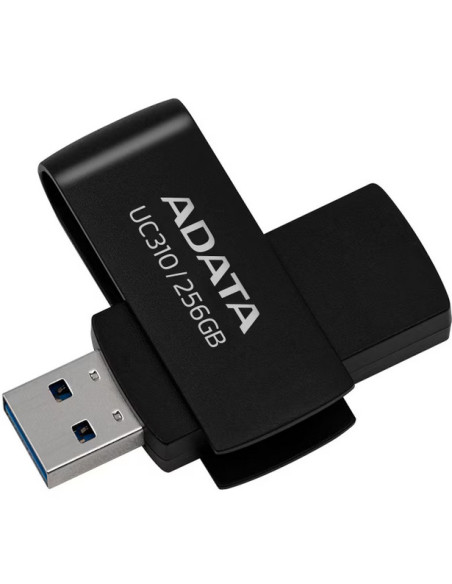 MEMORII USB Adata 256GB, USB-3.2, Criptare Hardware: Nu, Dimensiune mini: Da "UC310-256G-RBK"