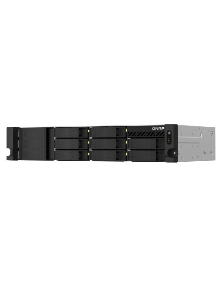 NAS QNAP 864AEU 8BAY 2.2GHZ 4GB 2U SATA "TS-864EU-RP-8G"