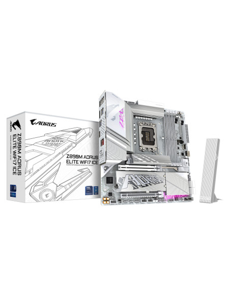 Blaci de baza GIGABYTE MB GIGABYTE Z890M A ELITE WIFI7 ICE