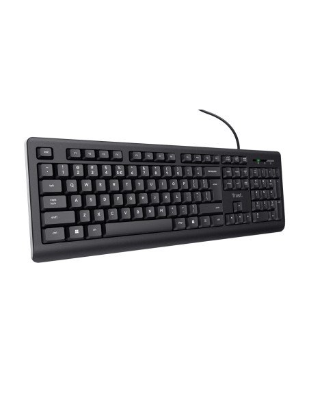Tastaturi TRUST Tastatura cu fir Trust, negru