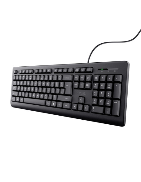 Tastaturi TRUST Tastatura cu fir Trust, negru