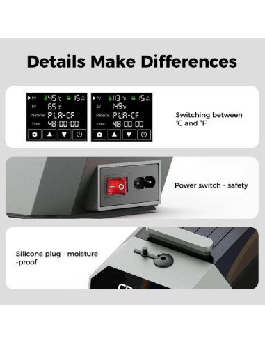 3D SCANNERS CREALITY 3D SPACE PI FILAMENT DRYER
