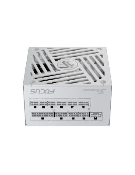 Sursa Seasonic FOCUS GX ATX 3 (2024), 80 Plus Gold, 1000W, 12VHPWR, ATX 3.1, Full Modulara, Alb "FOCUS-GX-1000-V4-WHITE"