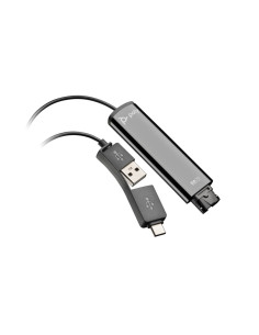 Casti audio HP Poly DA75 USB to QD Black Adapter TAA