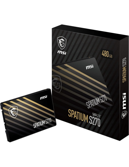 SSD MSI SPATIUM S270 SATA 2.5 480GB "SPATIUM S270 SATA 2.5 480GB"