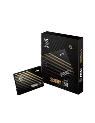 SSD MSI SPATIUM S270 SATA 2.5 960GB "SPATIUM...