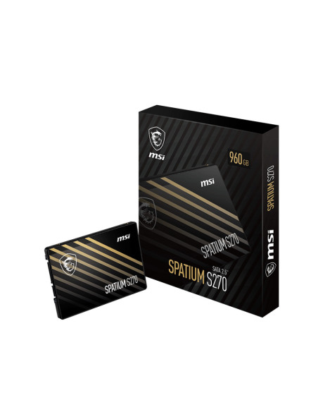SSD MSI SPATIUM S270 SATA 2.5 960GB "SPATIUM S270 SATA 2.5 960GB"