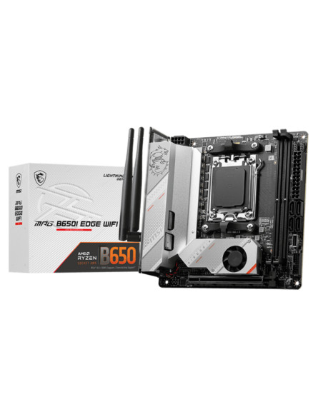 Placa de baza MPG B650I EDGE WIFI AM5 2DDR5 mini-ITX "MPG B650I EDGE WIFI"