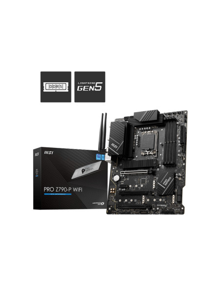 MSI PRO Z790-P WIFI LGA1700 ATX MB DDR5 3xPCI-Ex 16 6xSATA "PRO Z790-P WIFI"