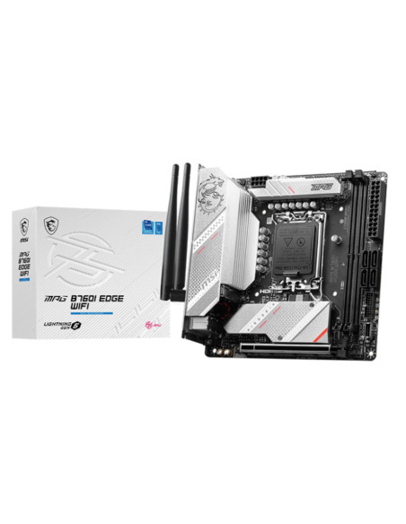 Placa de baza Intel 1700 B760I EDGE WIFI mITX "7D40-005R"